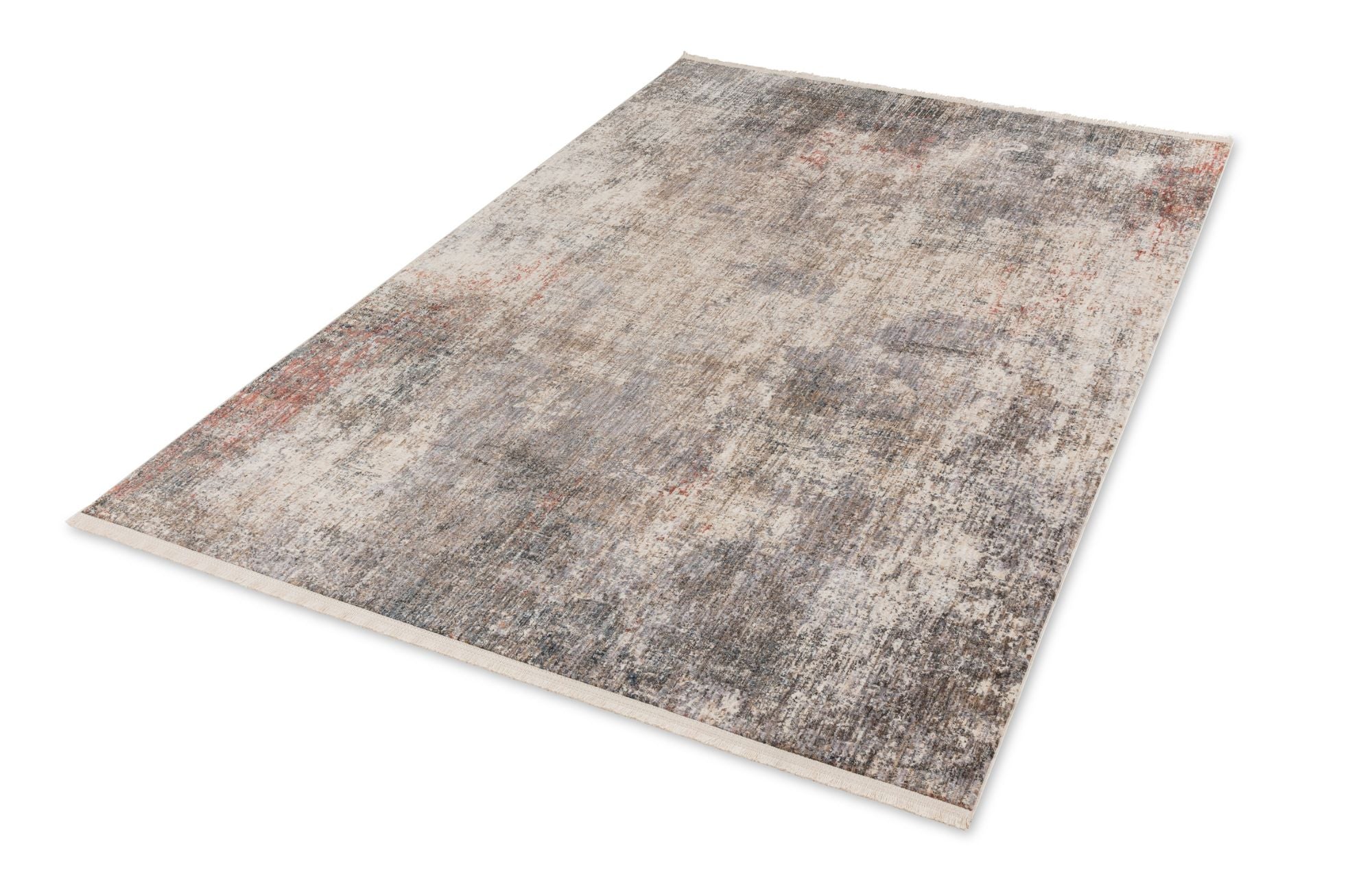 Astra Sarezzo 6635 Webteppich Allover Silber/Beige