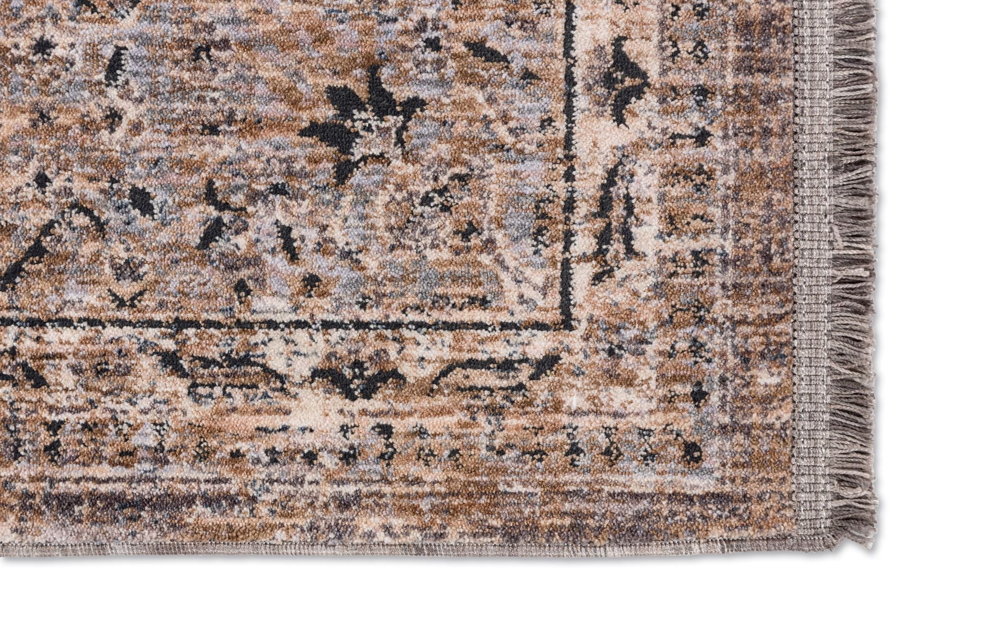 Astra Sarezzo 6635 Webteppich Bordüre Beige