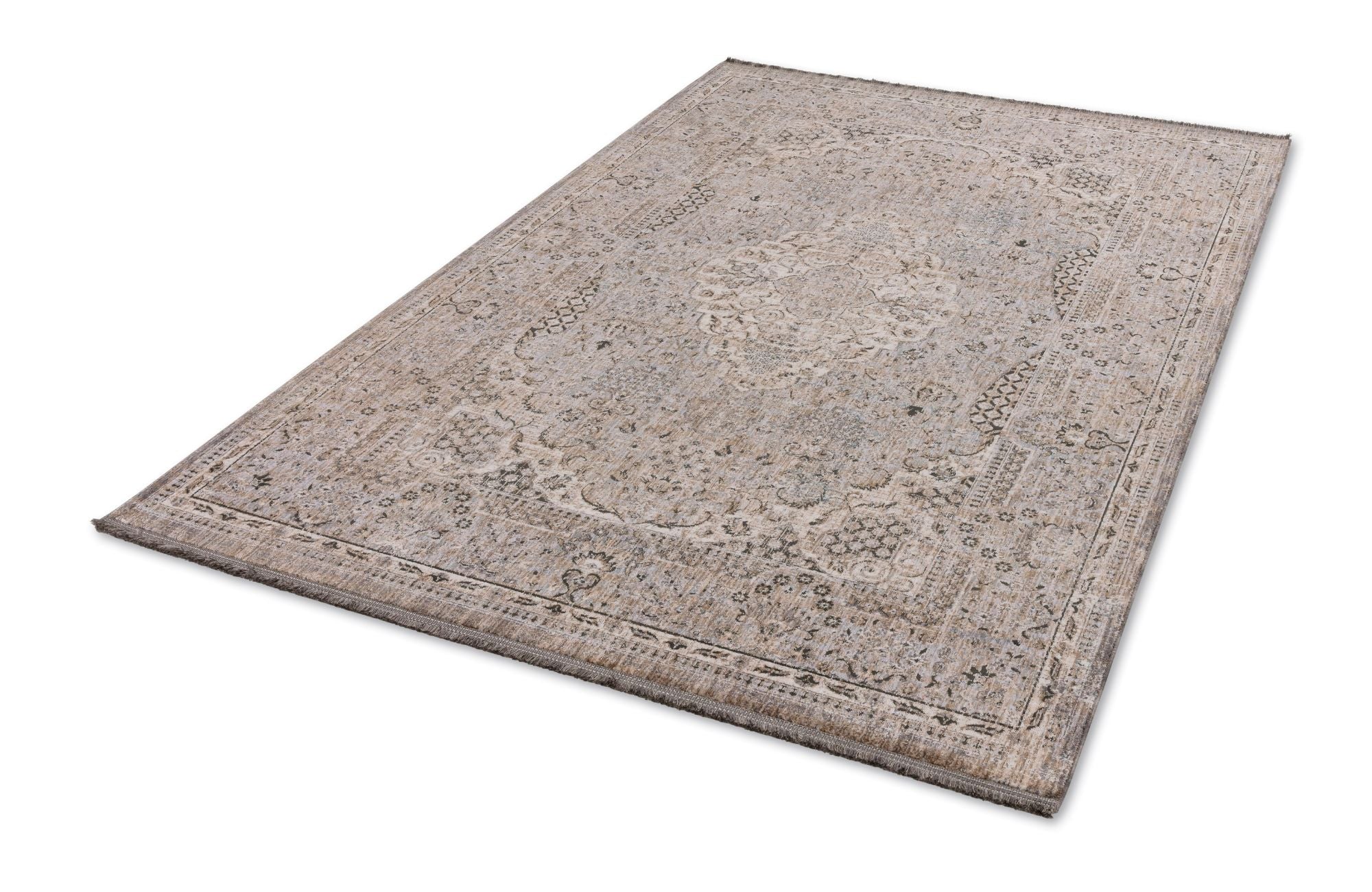 Astra Sarezzo 6635 Webteppich Bordüre Beige