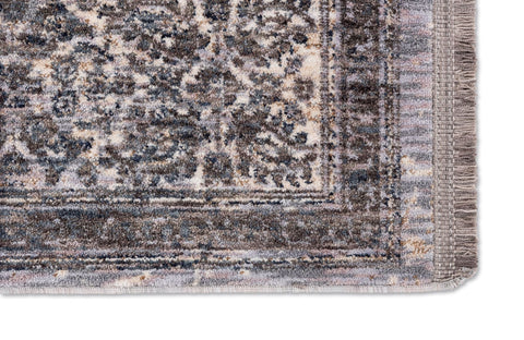 Astra Sarezzo 6635 Webteppich Bordüre Blau