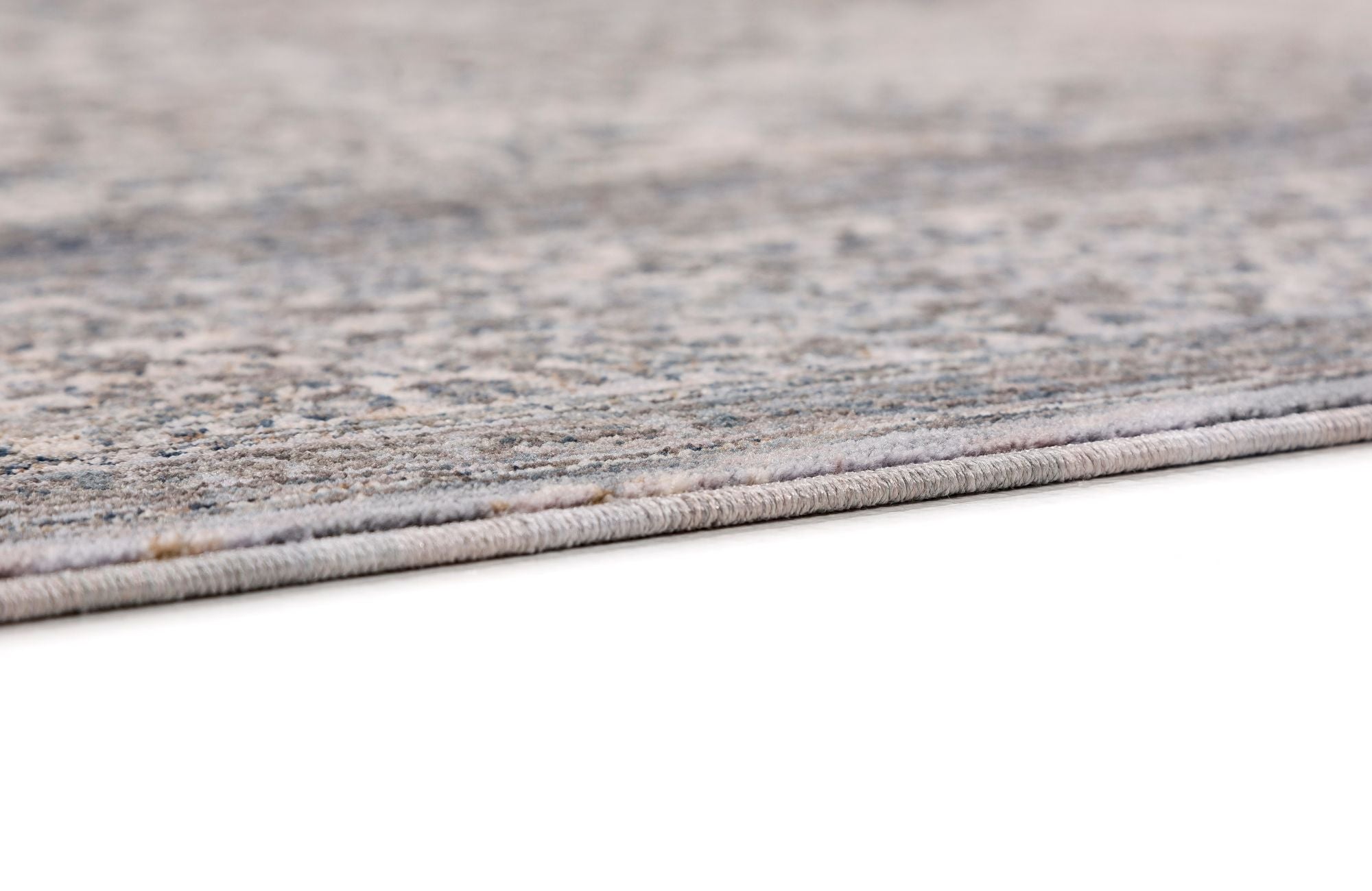 Astra Sarezzo 6635 Webteppich Bordüre Blau