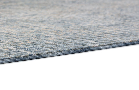 Astra Sarezzo 6635 Webteppich Gitter Blau