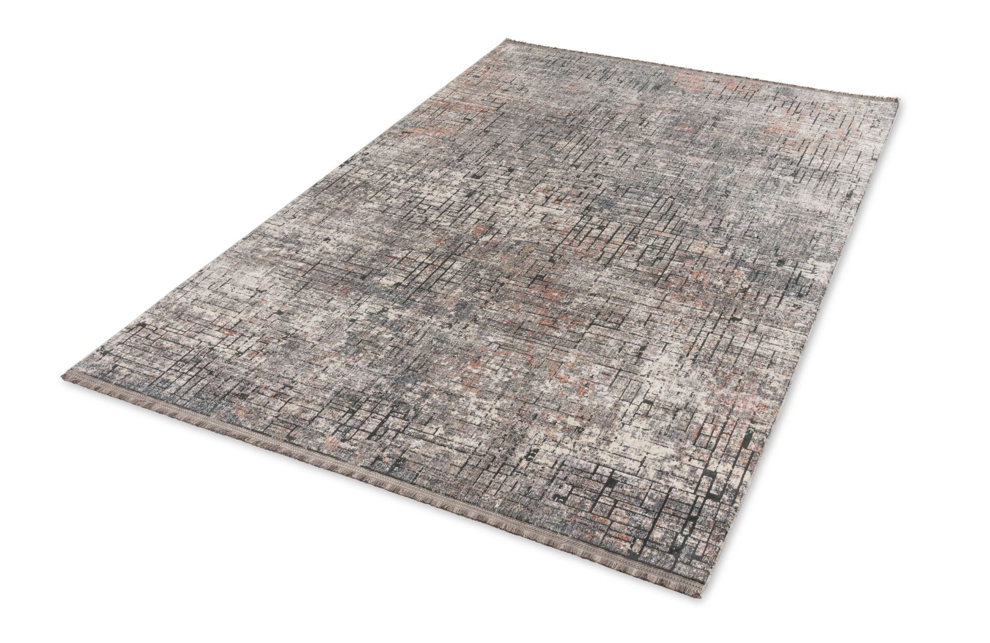 Astra Sarezzo 6635 Webteppich Grau
