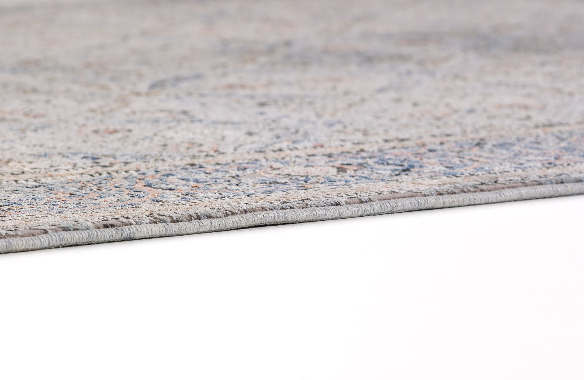Astra Scala 6621 Kurzflorteppich Bordüre Blau
