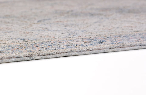 Astra Scala 6621 Kurzflorteppich Bordüre Blau