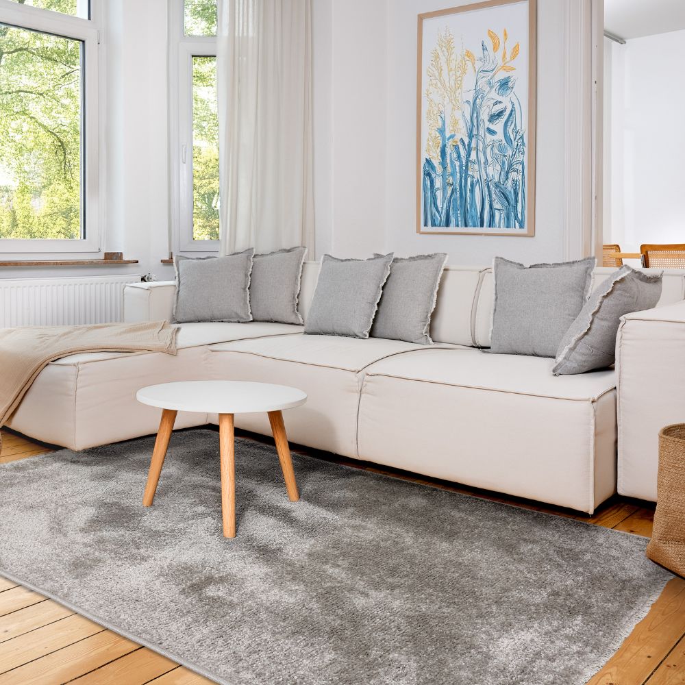 Astra Stevie 6981 Kurzflor-Teppich Grau