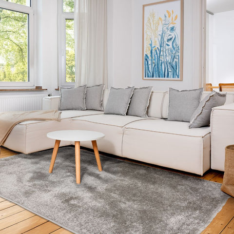 Astra Stevie 6981 Kurzflor-Teppich Grau