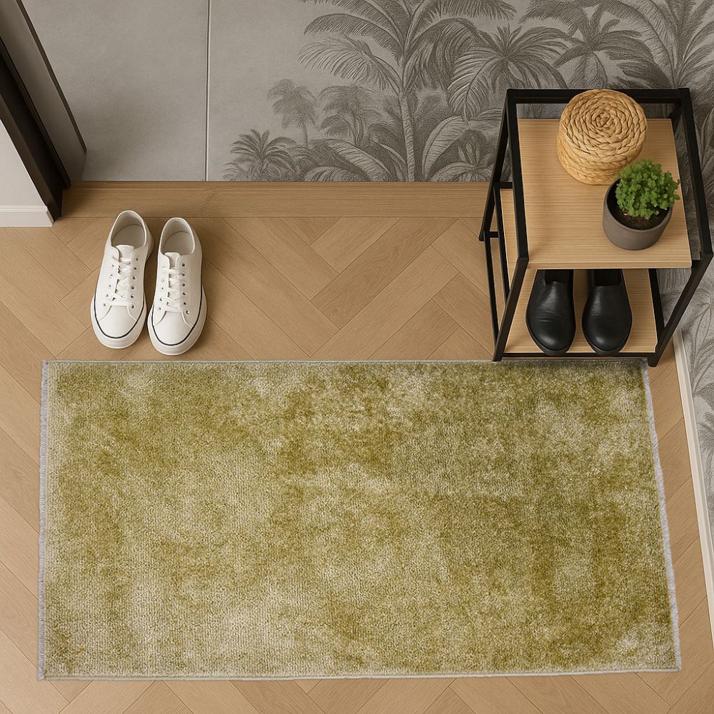 Astra Stevie 6981 Kurzflor-Teppich Salbeigrün