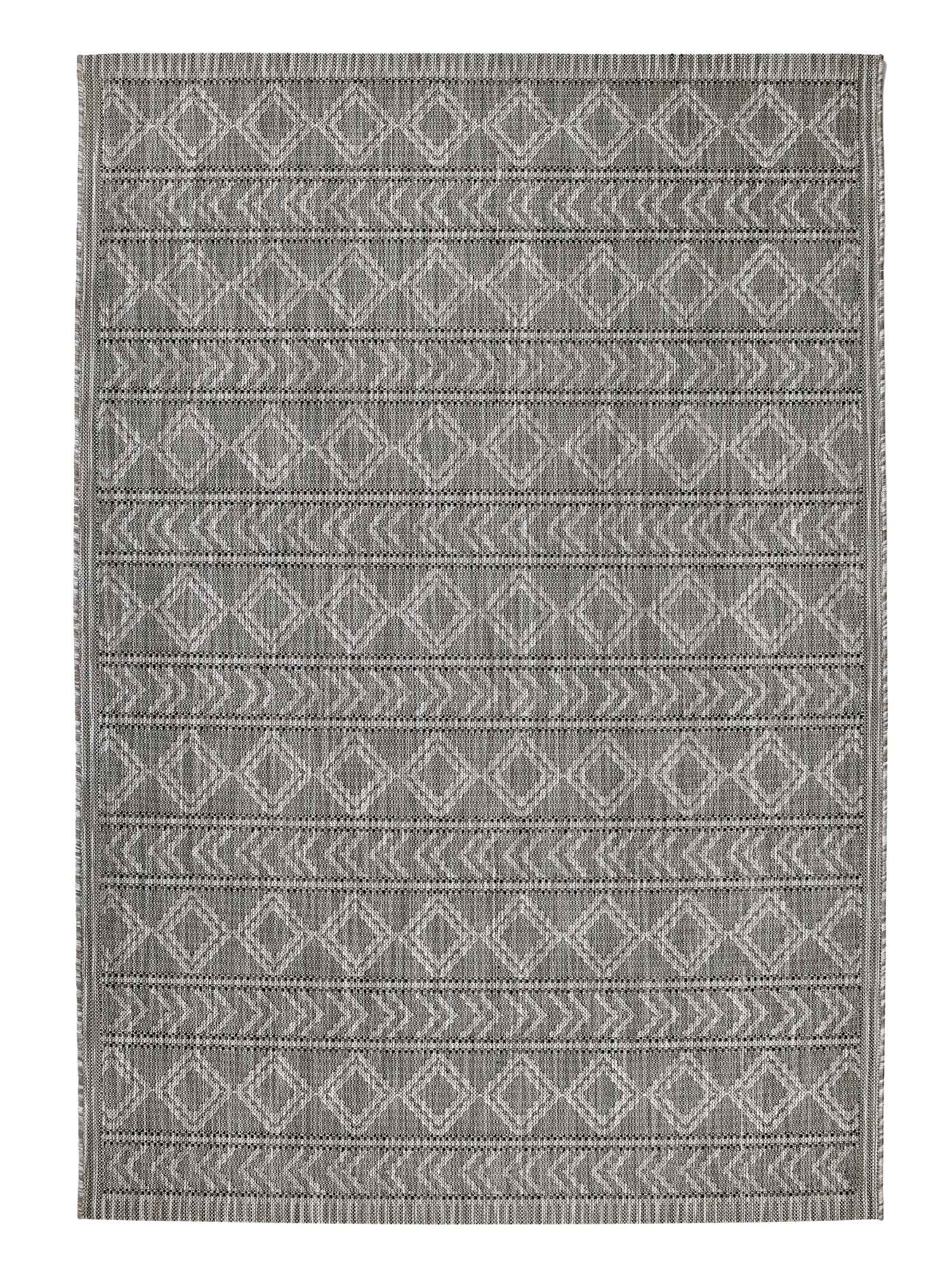 Astra Sydney 6972 In- & Outdoorteppich Ethno Grau