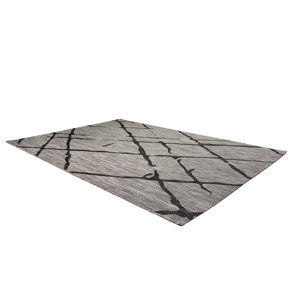 Astra Sydney 6972 In- & Outdoorteppich Striche Grau