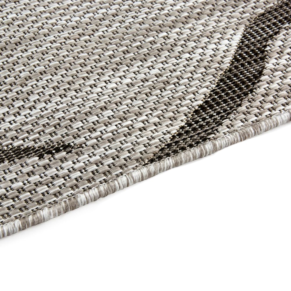 Astra Sydney 6972 In- & Outdoorteppich Striche Grau