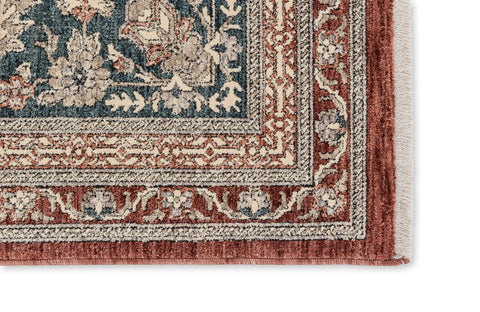 Astra Tropea Teppich Allover Rot Ecke
