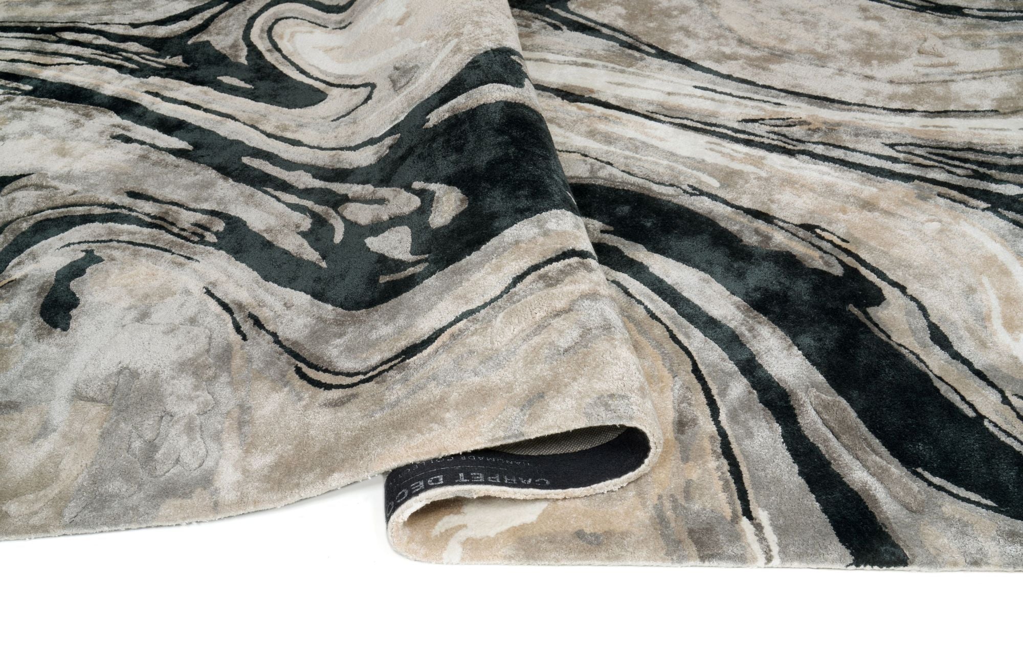 Carpet Decor Blur Teppich Schwarz