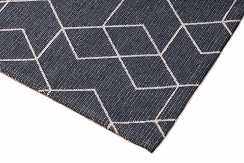 Carpet Decor Cube Teppich Anthrazit
