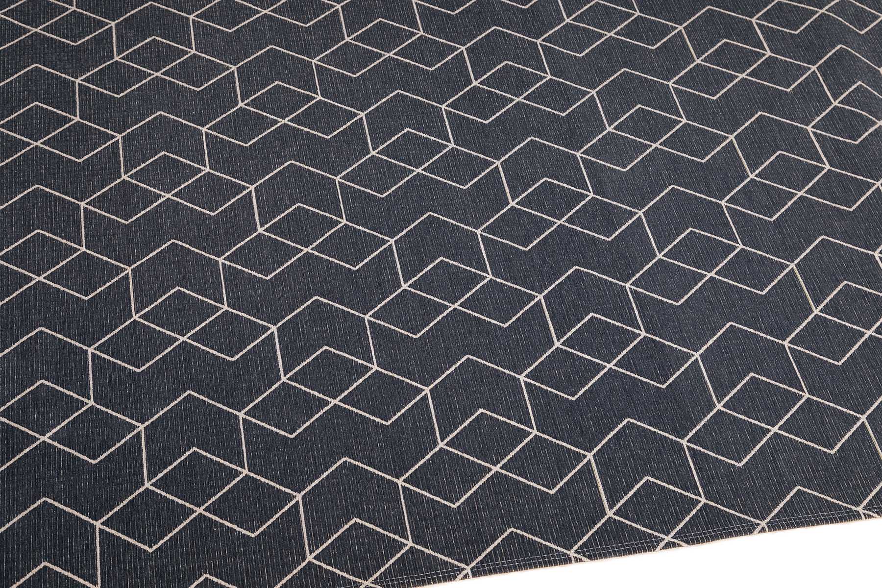 Carpet Decor Cube Teppich Anthrazit