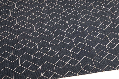 Carpet Decor Cube Teppich Anthrazit