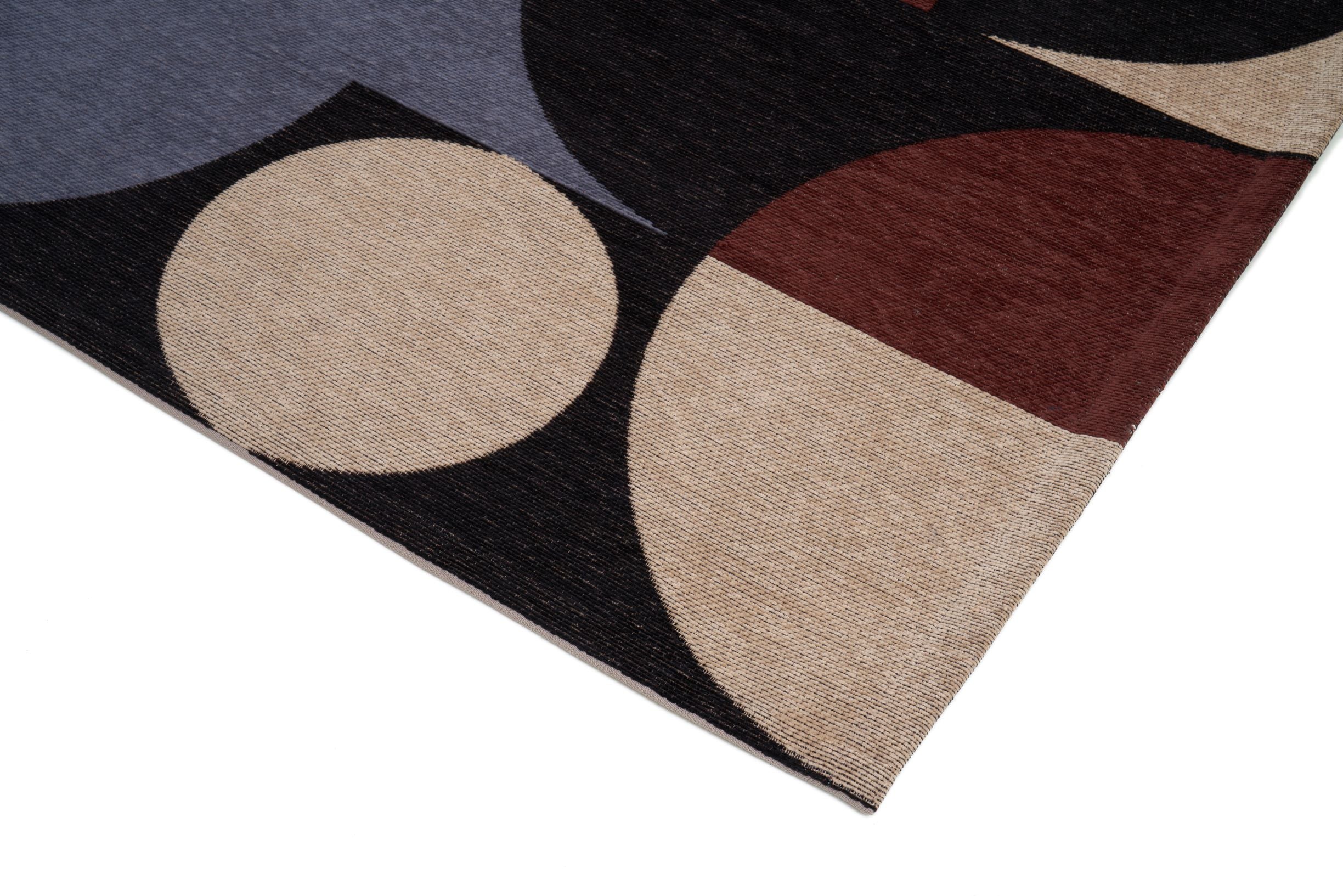 Carpet Decor Deco Teppich Blau Kupfer