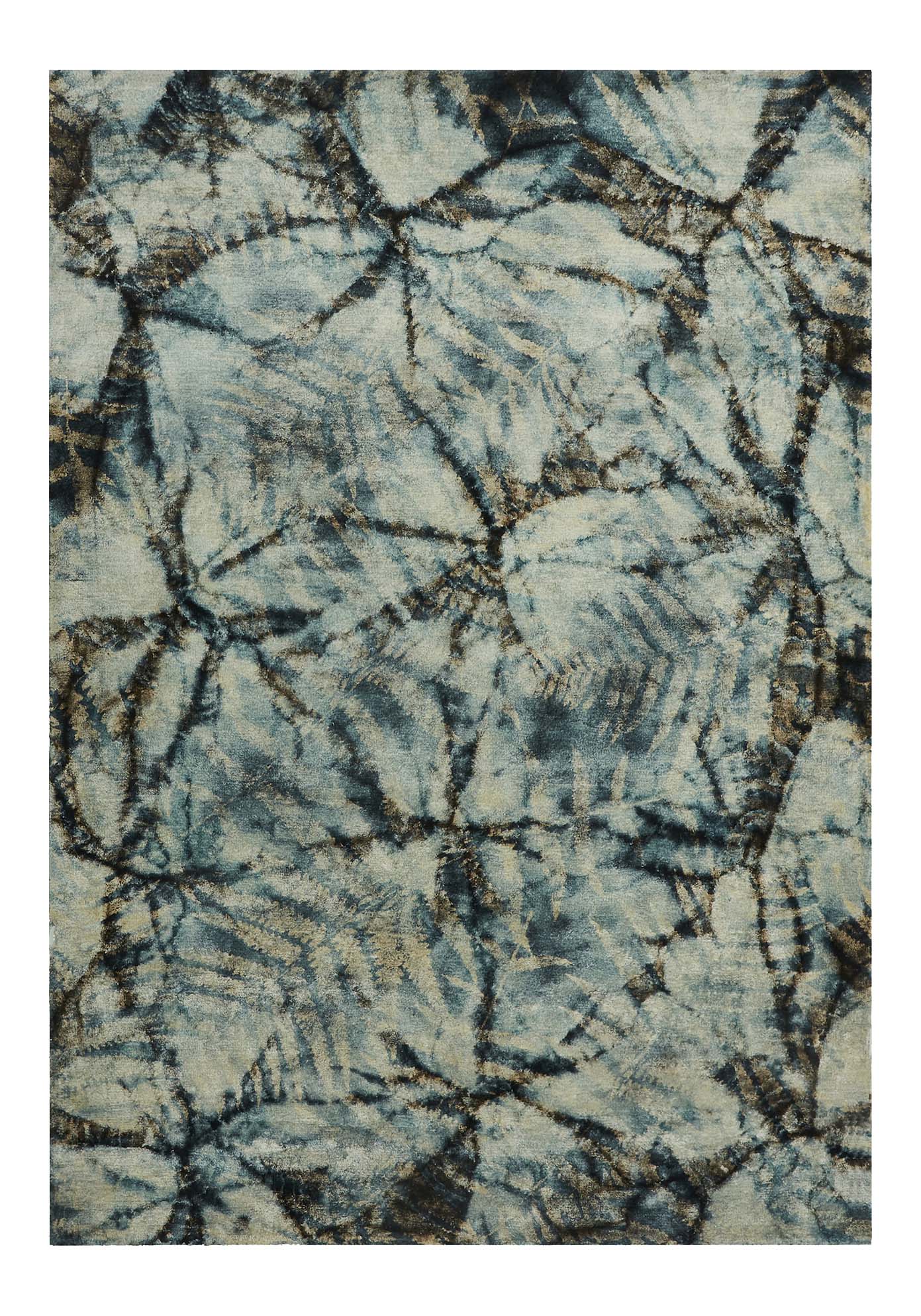 Carpet Decor Ferno Aqua Teppich Gold