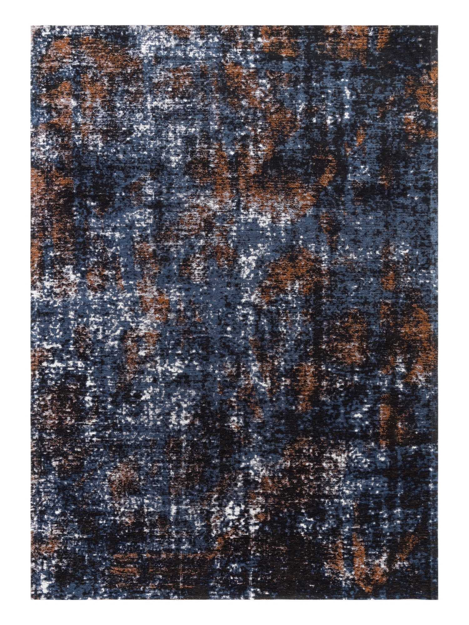 Carpet Decor Flame Teppich Rostig Blau