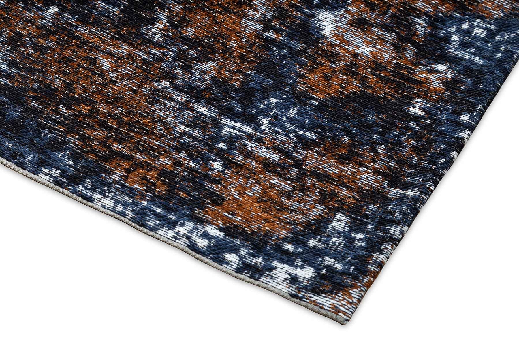 Carpet Decor Flame Teppich Rostig Blau