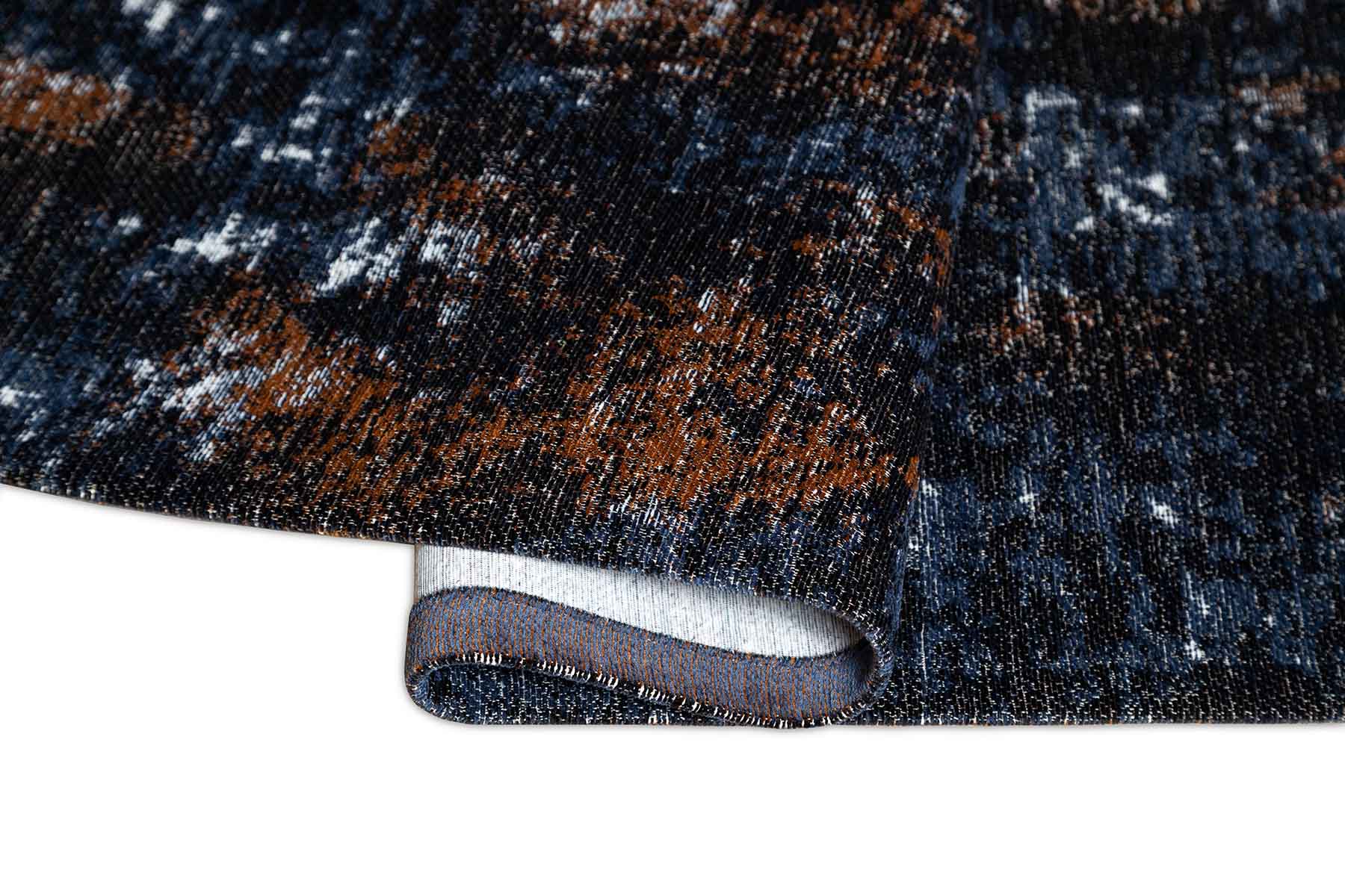 Carpet Decor Flame Teppich Rostig Blau