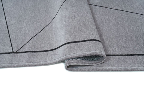 Carpet Decor Linea Teppich Grau