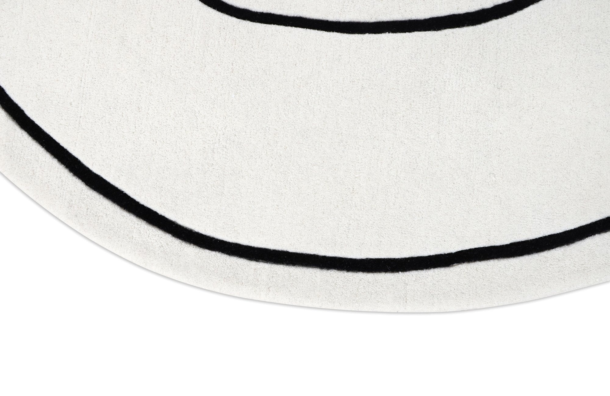 Carpet Decor Loop Teppich Ivory Rund