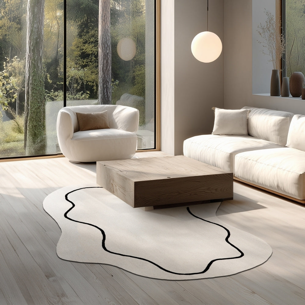 Carpet Decor Loop Teppich Ivory