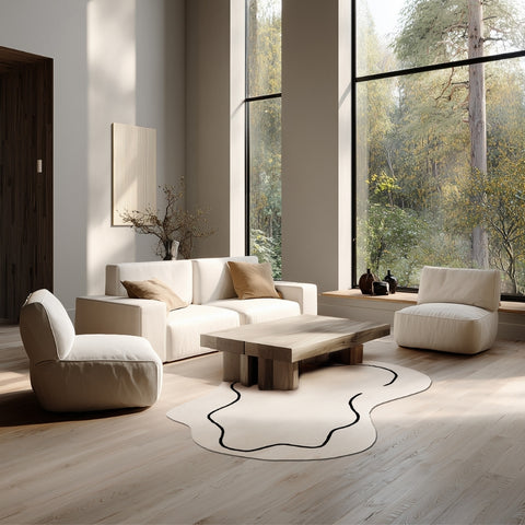 Carpet Decor Loop Teppich Ivory