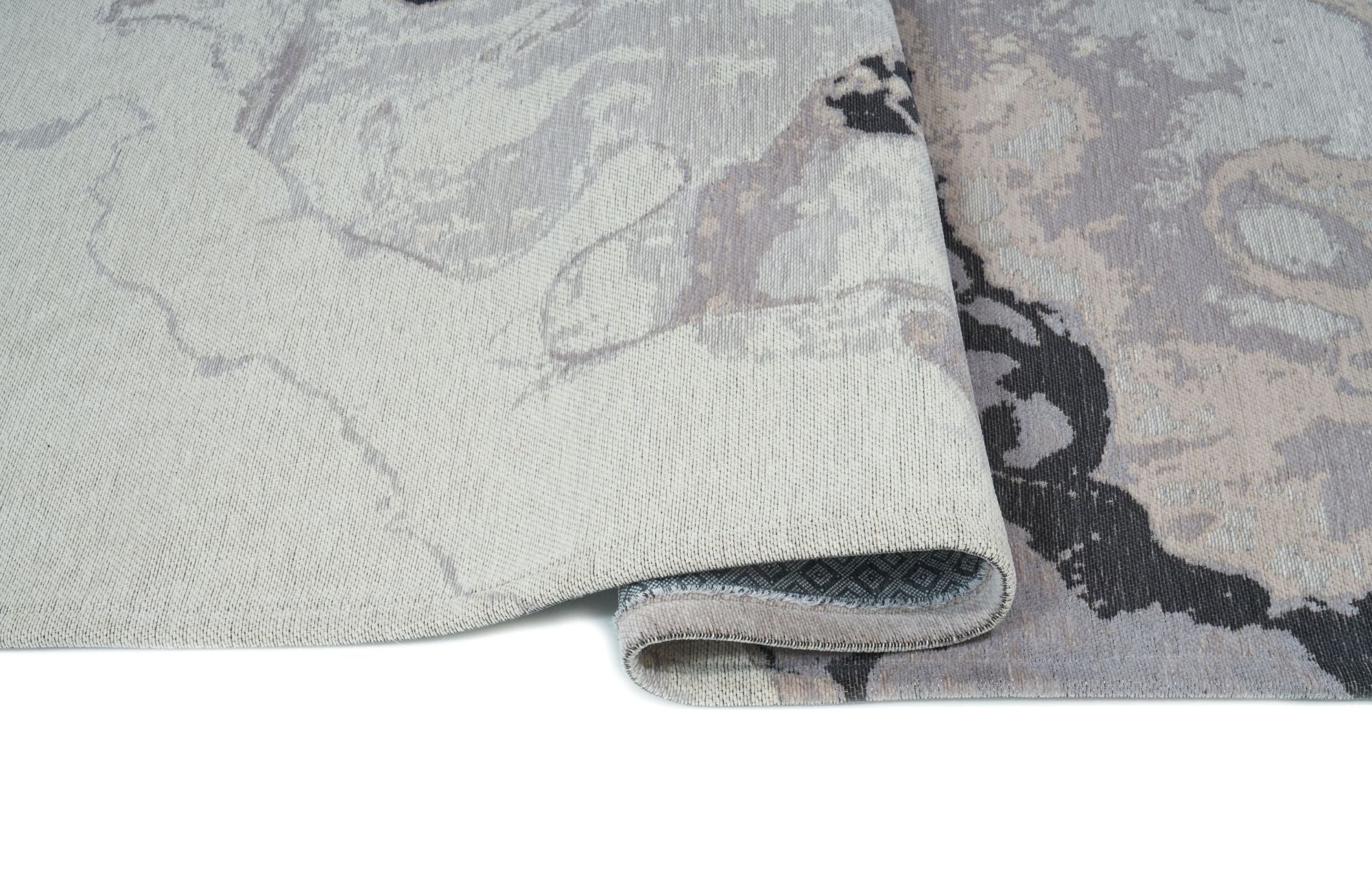 Carpet Decor Marble Teppich Grau