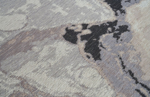 Carpet Decor Marble Teppich Grau
