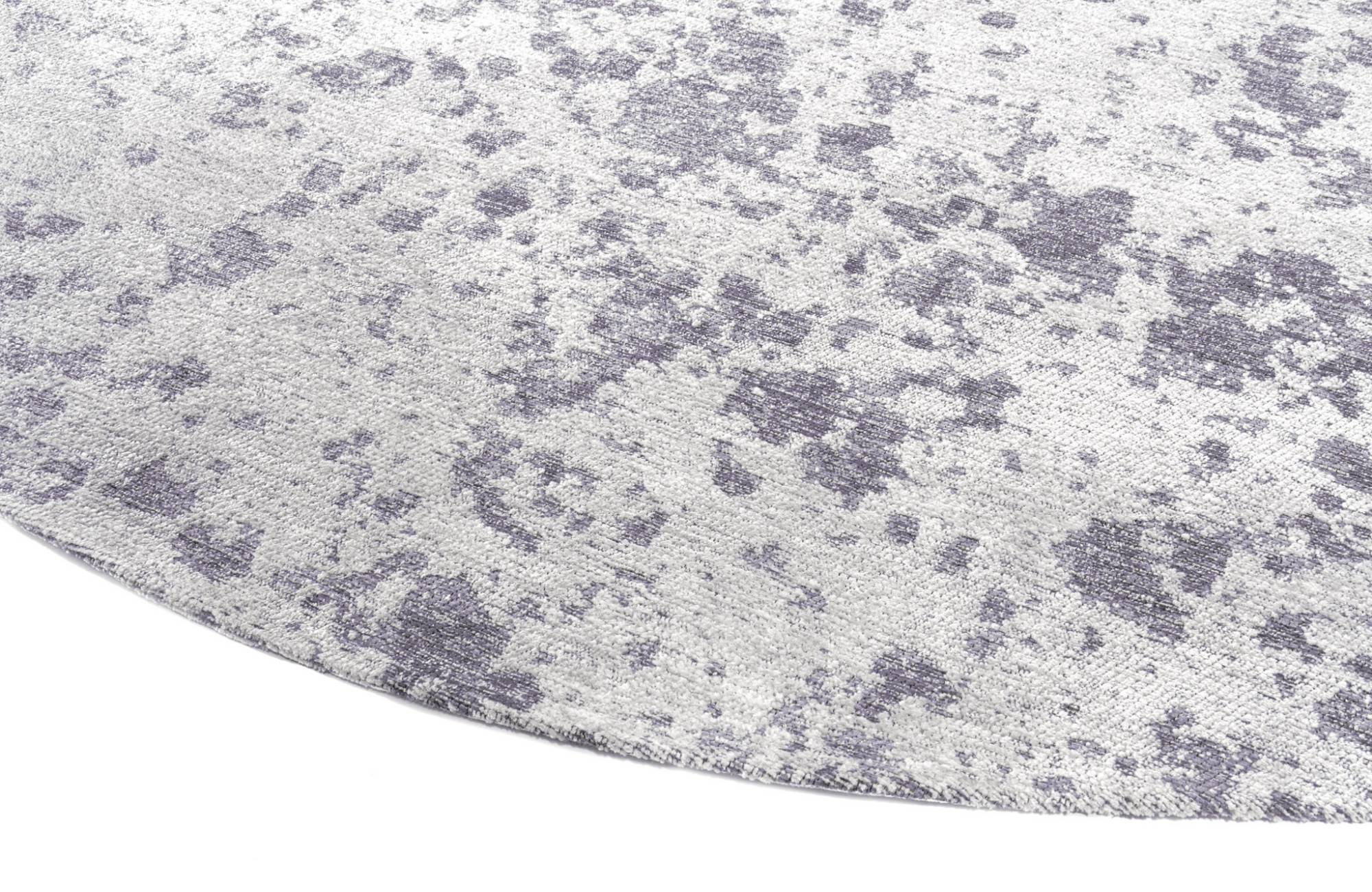 Carpet Decor Moon Teppich Hell Grau Rund