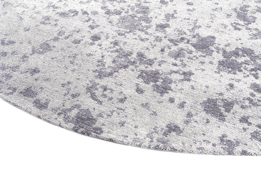 Carpet Decor Moon Teppich Hell Grau Rund