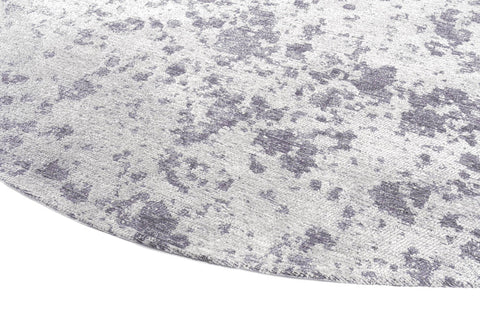 Carpet Decor Moon Teppich Hell Grau Rund