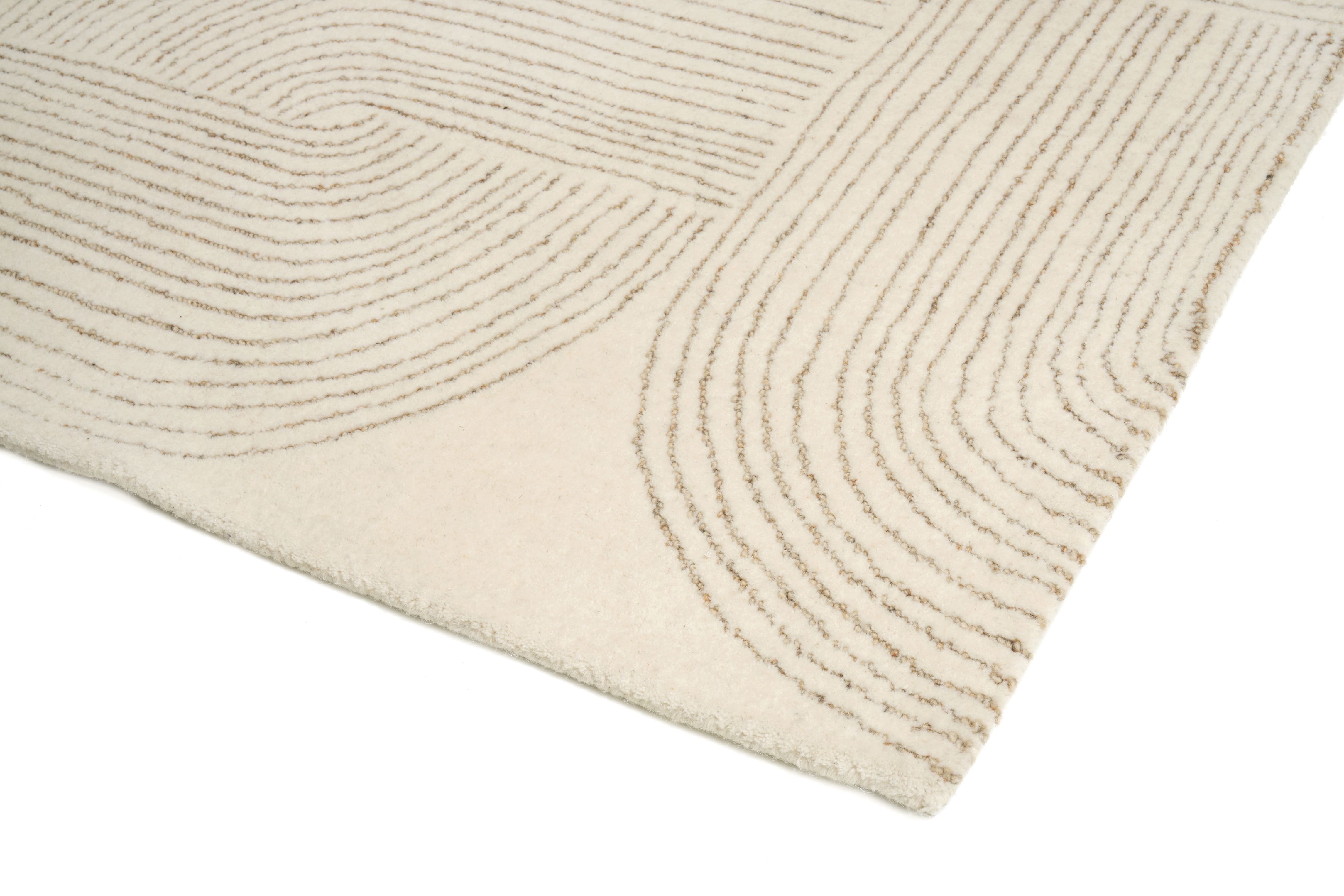 Carpet Decor Ornate Teppich Beige