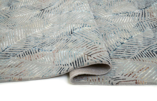 Carpet Decor Palms Teppich Grau