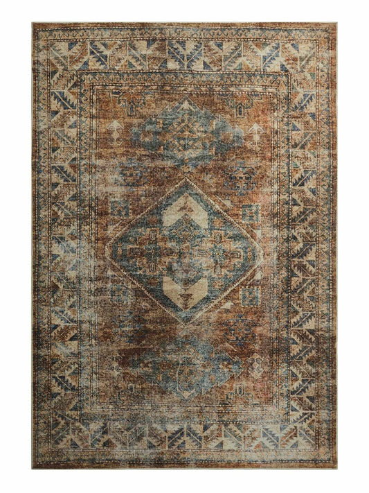 Carpet Decor Persian Teppich Braun
