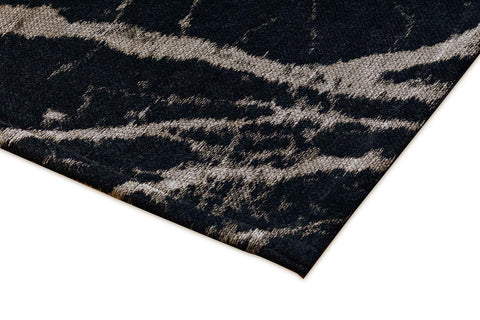 Carpet Decor Pietra Teppich Schwarz Honig