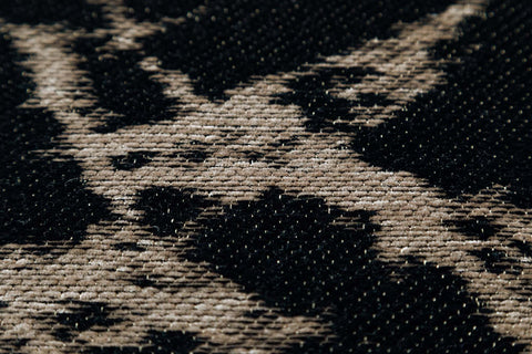 Carpet Decor Pietra Teppich Schwarz Honig