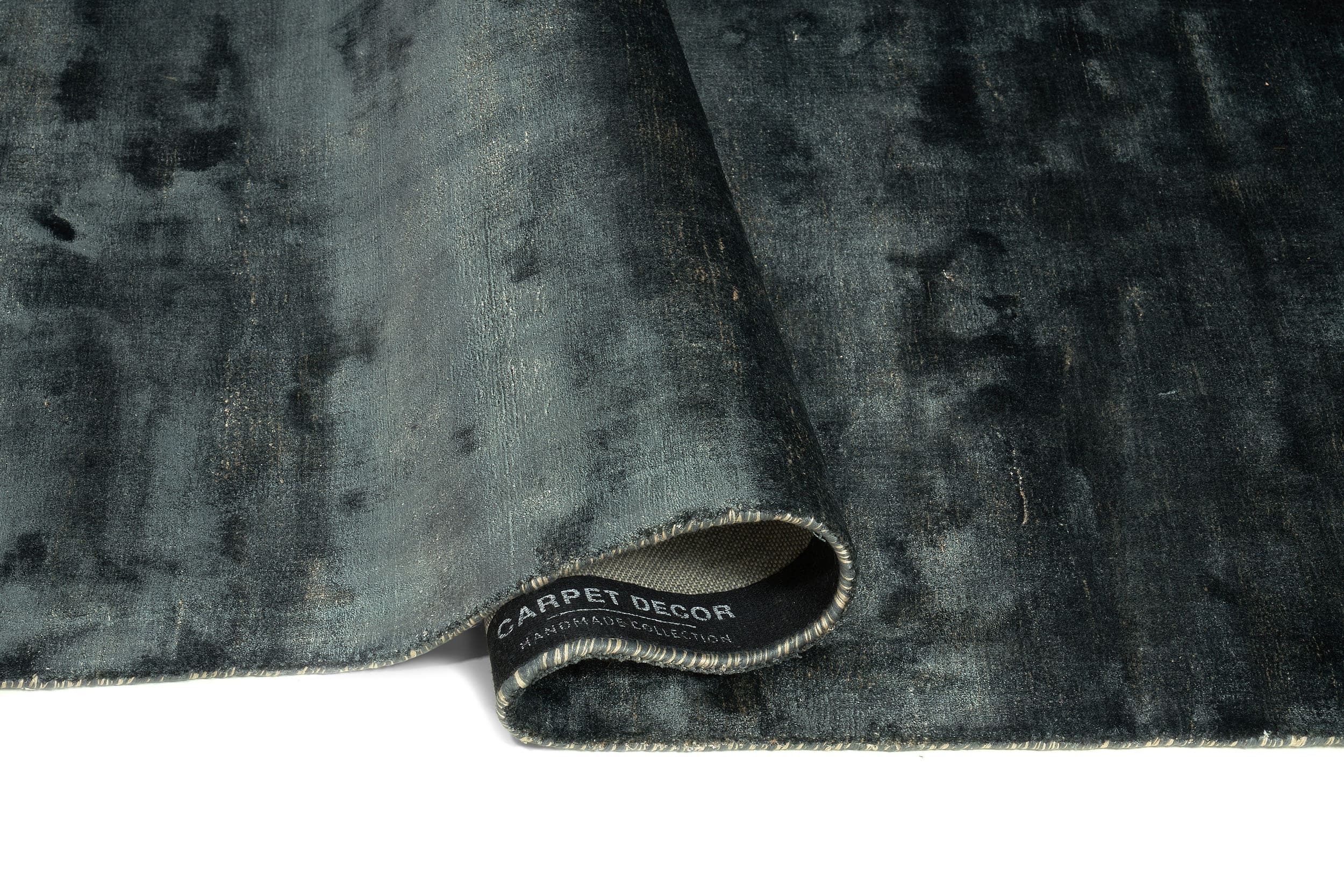 Carpet Decor Plain Teppich Dunkelblau