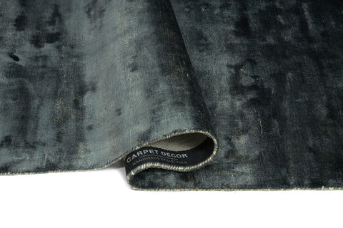Carpet Decor Plain Teppich Dunkelblau