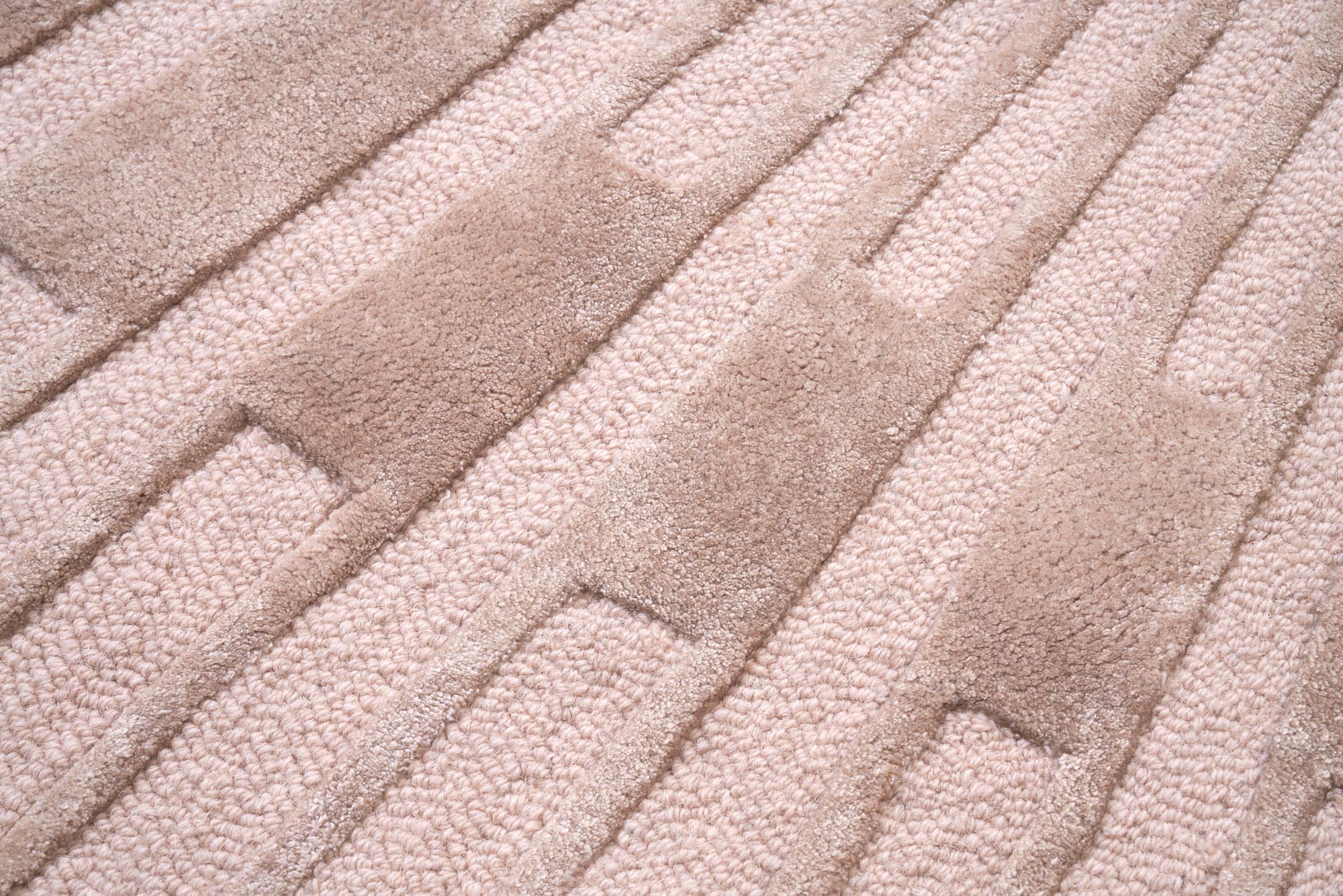 Carpet Decor Radius Teppich Beige rund