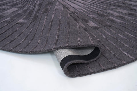 Carpet Decor Radius Teppich Dunkelgrau