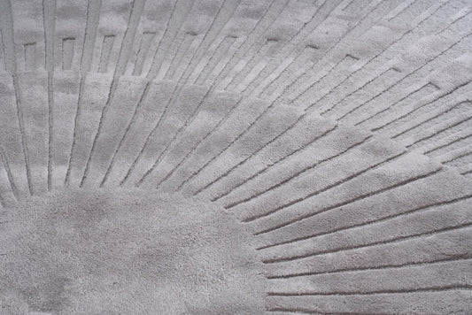 Carpet Decor Radius Teppich Grau rund