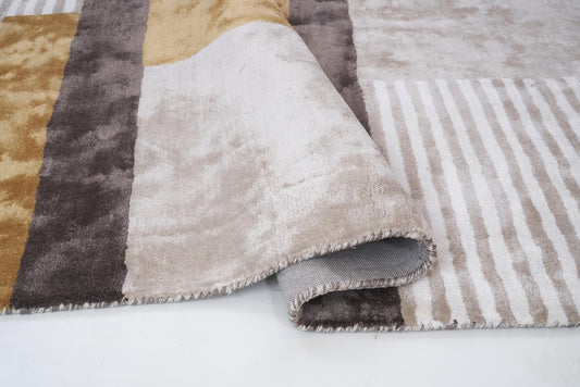 Carpet Decor Retro Teppich Gelb