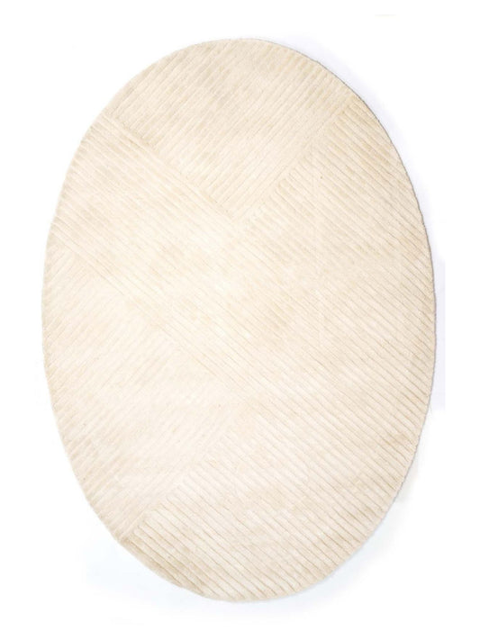 Carpet Decor Sierra Teppich Ivory Oval