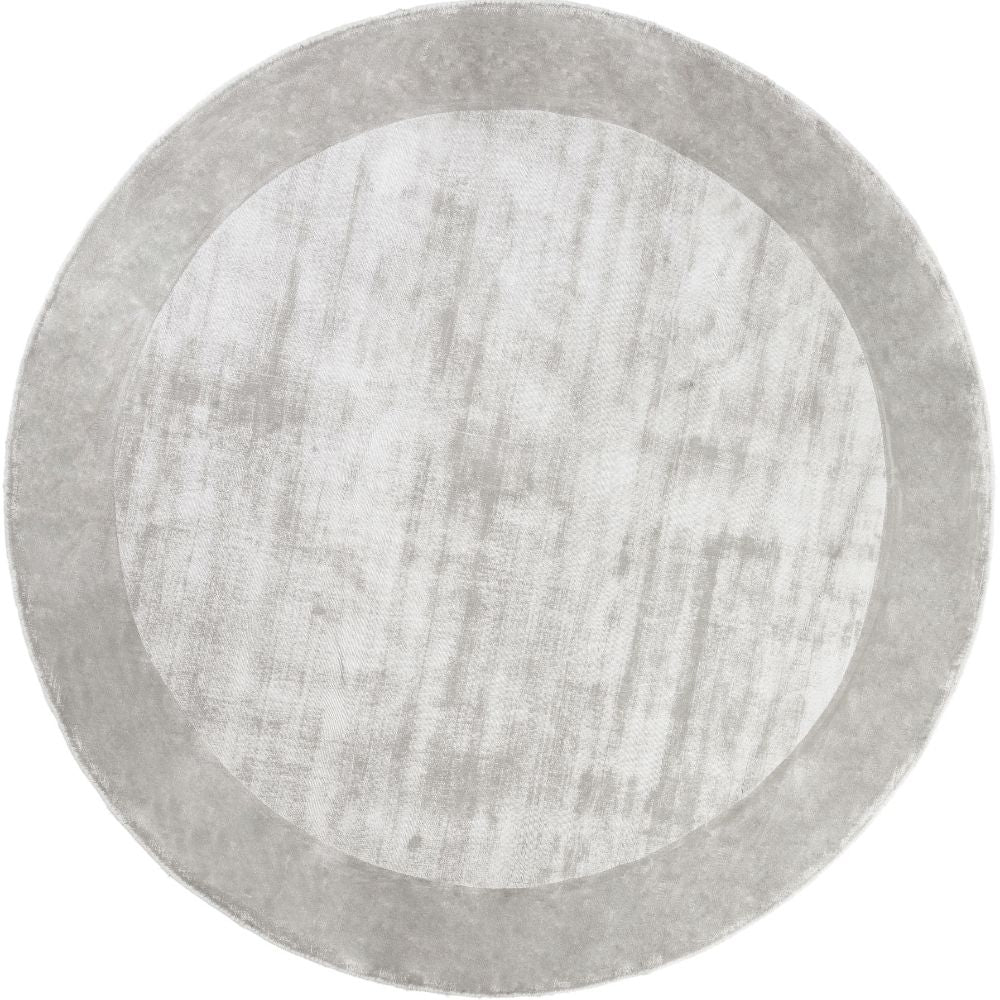 Carpet Decor Tere Teppich Hellgrau rund