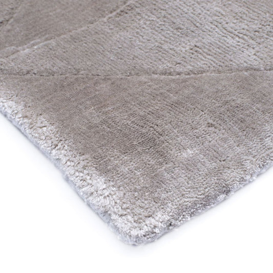 Carpet Decor Triango Teppich Silber