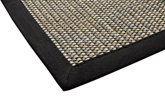 Dekowe Brasil - S2 Sisalteppich 003 Schwarz