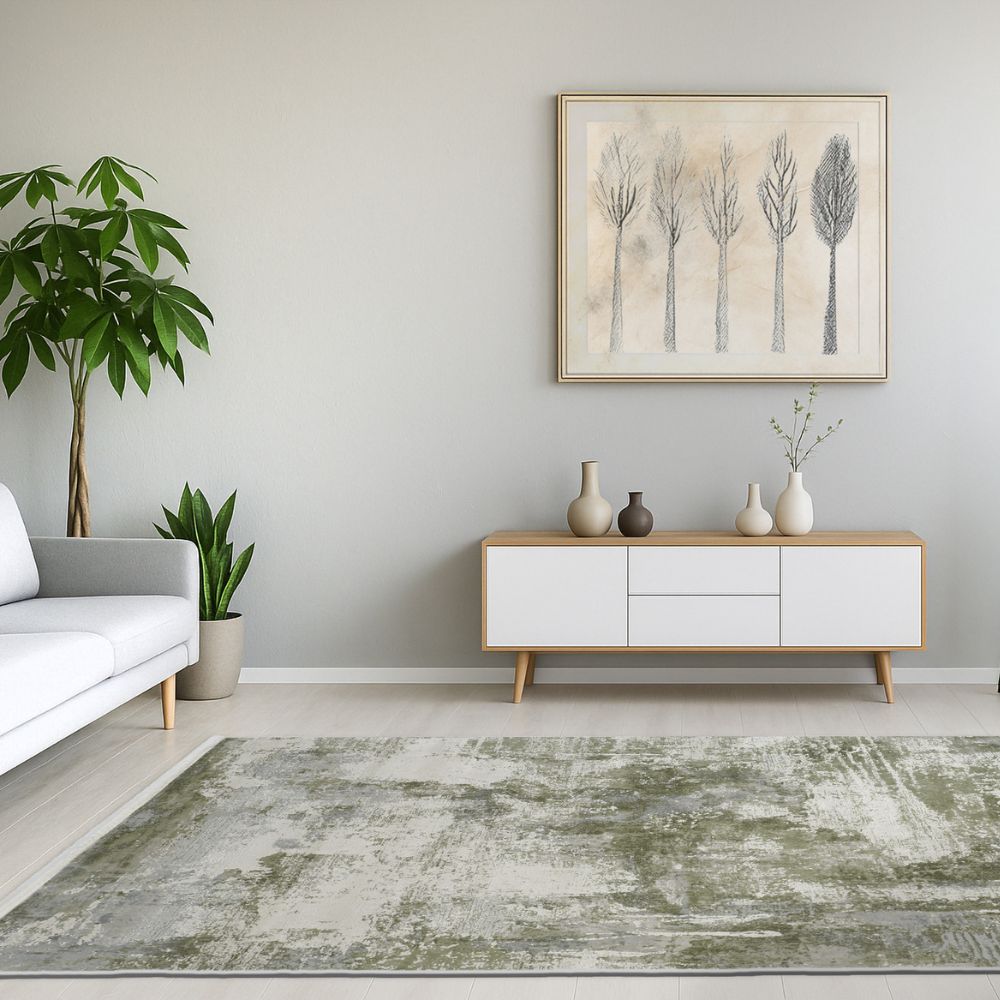 Dekowe Diadem Designteppich 53 Grün